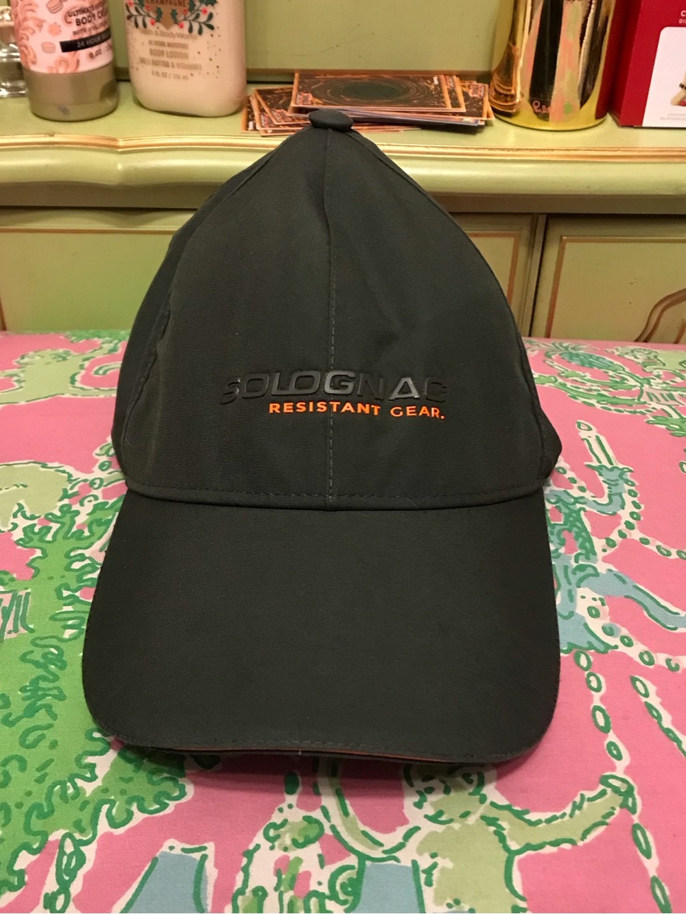 Solognac resistant gear green hat